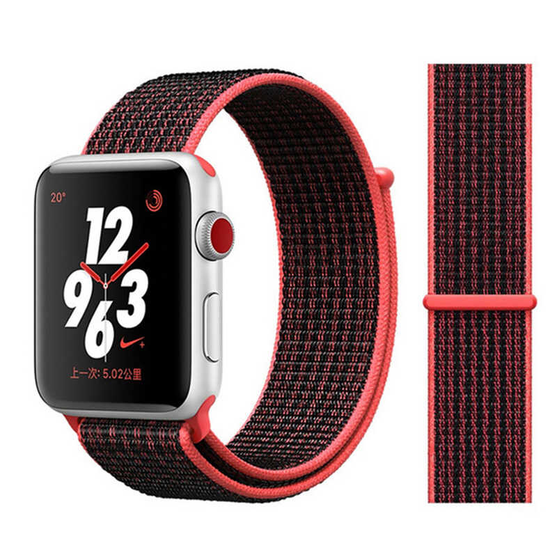Apple Watch Ultra 49mm Kordon Zore KRD-03 Hasır Strap Kayış