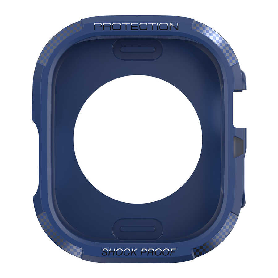 Apple Watch Ultra 49mm Silikon TPU Kasa Koruyucu Zore Watch Gard 17
