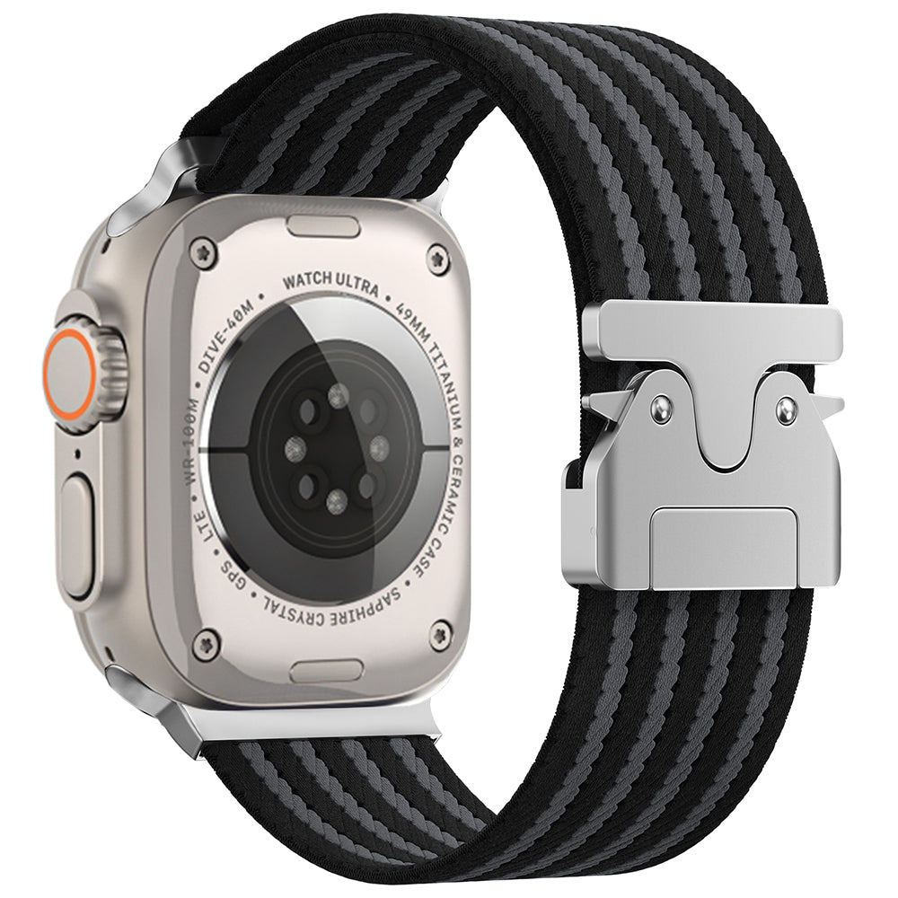 Apple Watch Ultra 49mm Zore KRD-133 Naylon Kumaş Hasır Örgülü Kordon