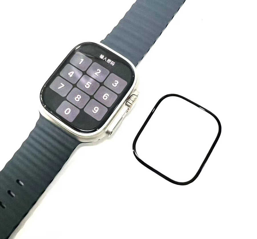Apple Watch Ultra 49mm Zore PMMA - Cam Saat Ekran Koruyucu