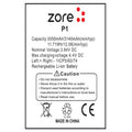 Casper Via P1 Zore Completely Original Battery