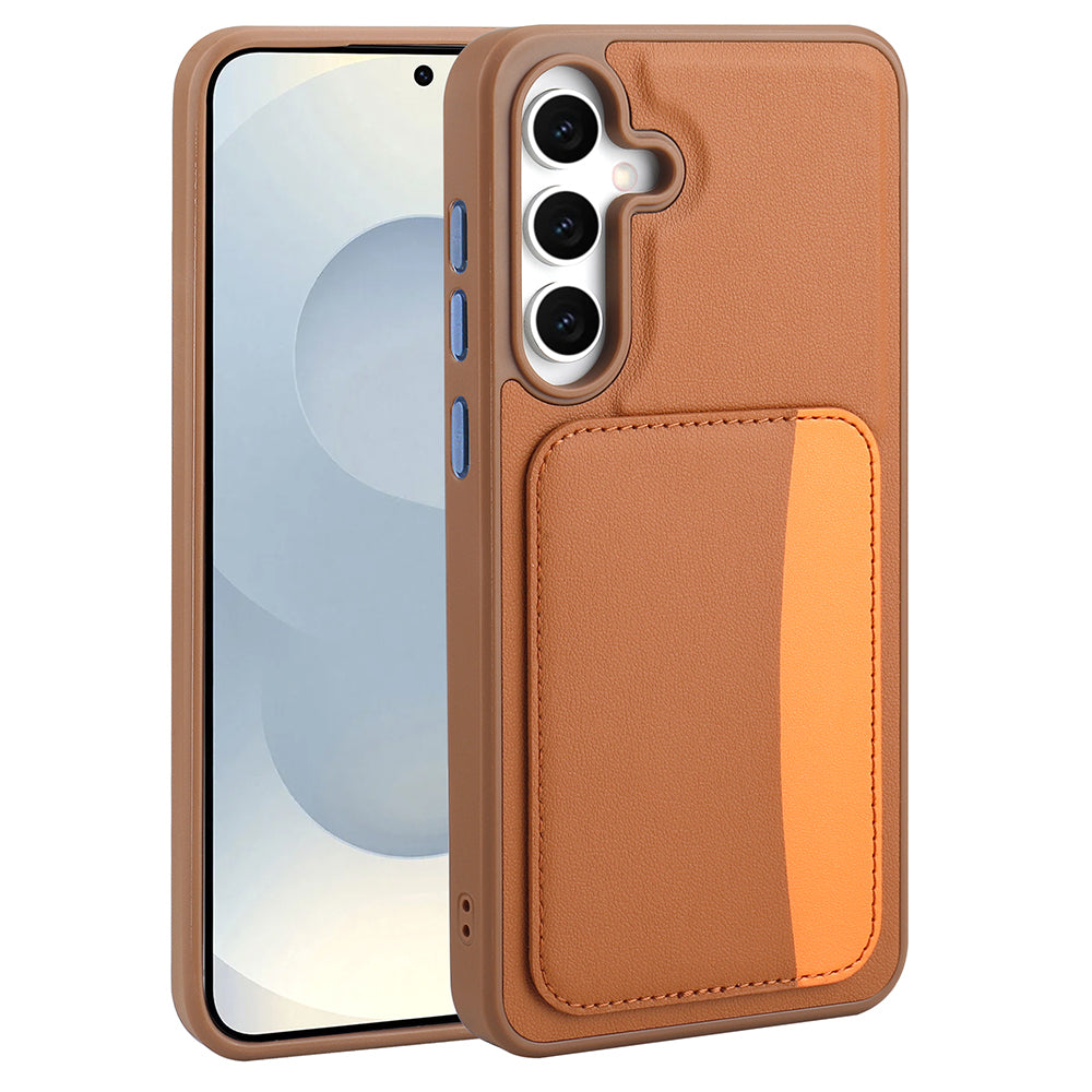 Galaxy A36 Kılıf Kartlıklı Zore X-Kart Silikon Kapak