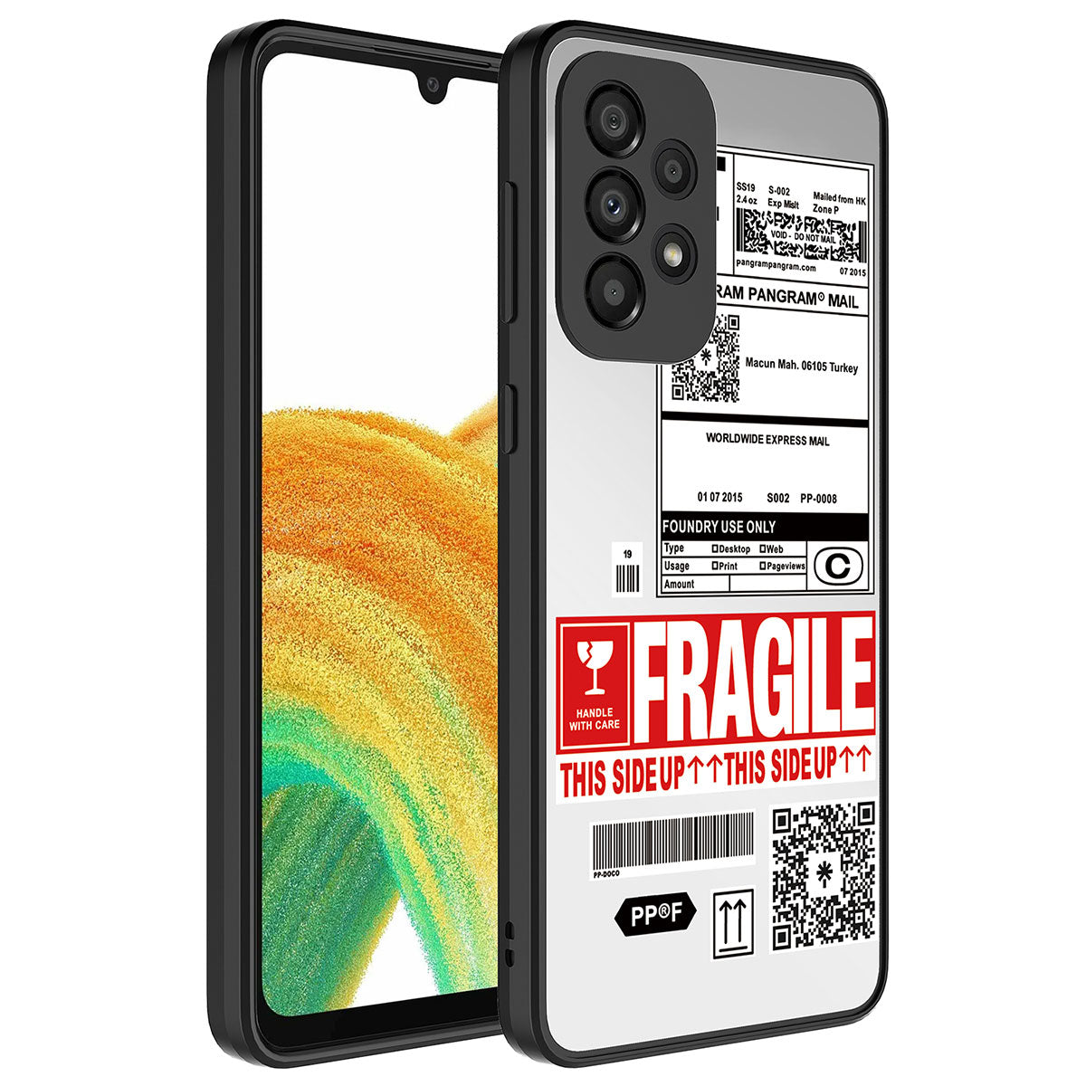 Galaxy A52 Kılıf Aynalı Desenli Kamera Korumalı Parlak Zore Mirror Kapak