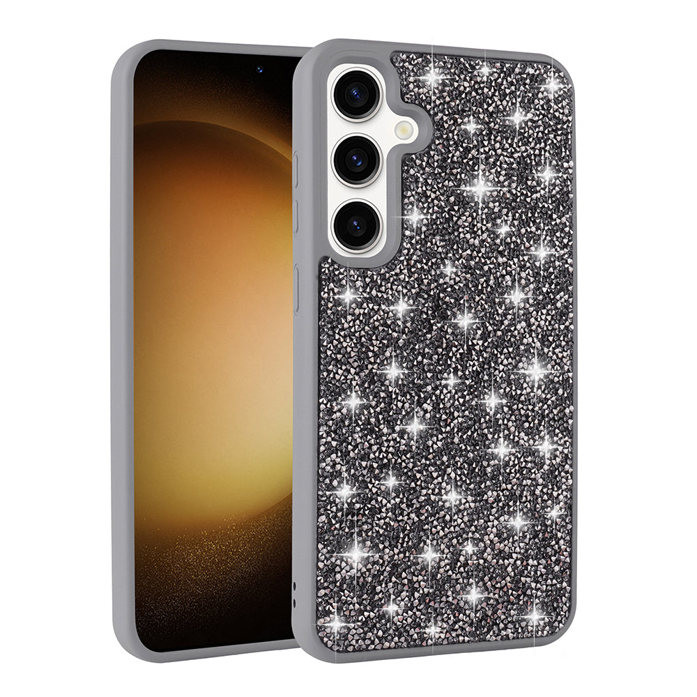 Galaxy A55 Kılıf Parlak Taşlı Tasarım Zore Pırlanta Kapak