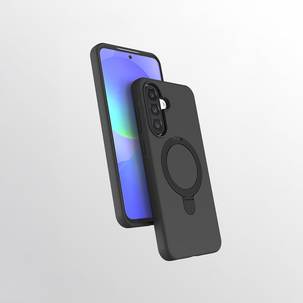 Galaxy A56 Kılıf M-safe Şarj Özellikli Standlı Zore Samara Kapak