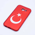 Galaxy A7 2017 Kılıf Zore Bayrak Silikon