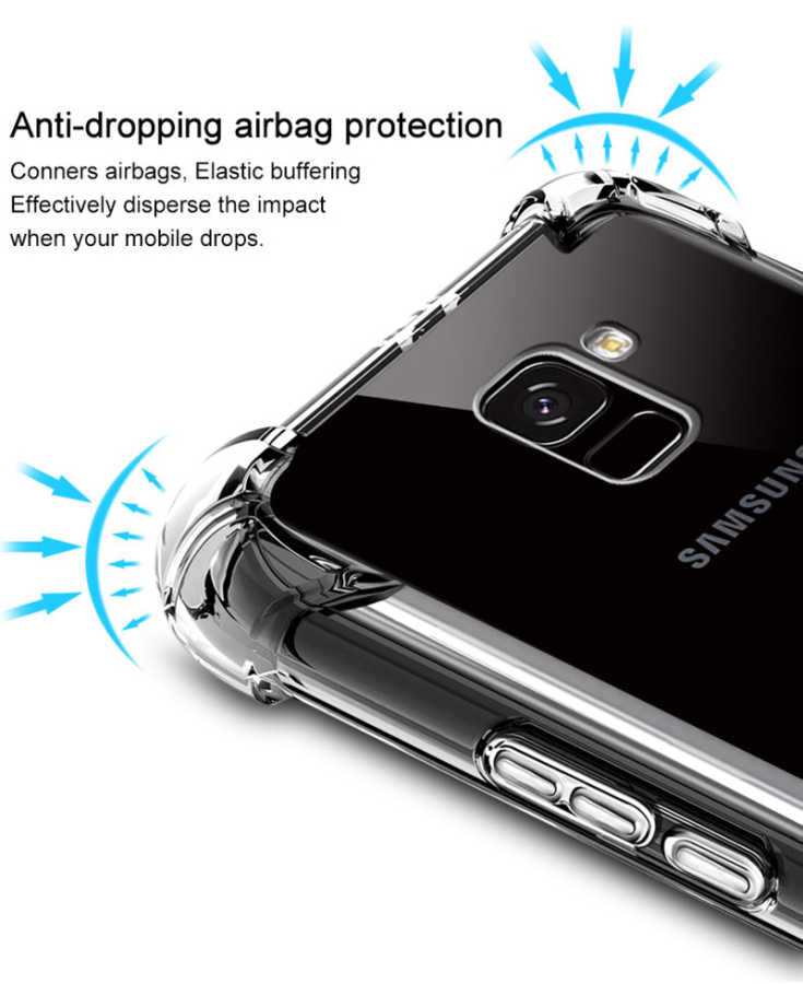 Galaxy J4 Kılıf Zore Nitro Anti Shock Silikon