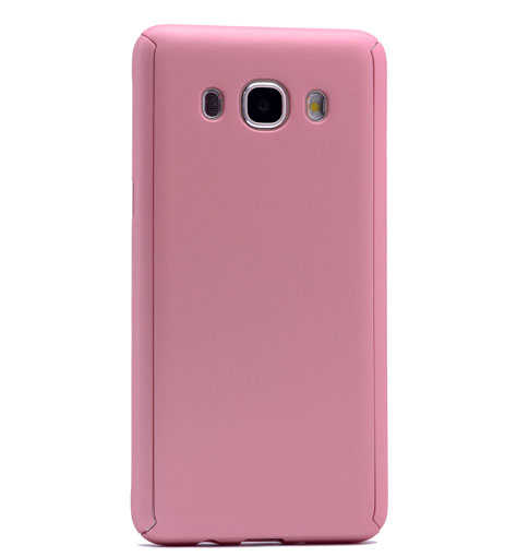 Galaxy J7 2016 Kılıf Zore 360 3 Parçalı Rubber Kapak