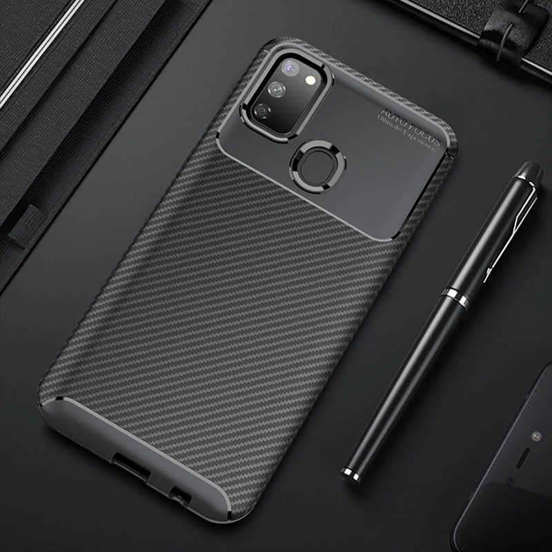 Galaxy M21 Case Zore Negro Silicone Cover