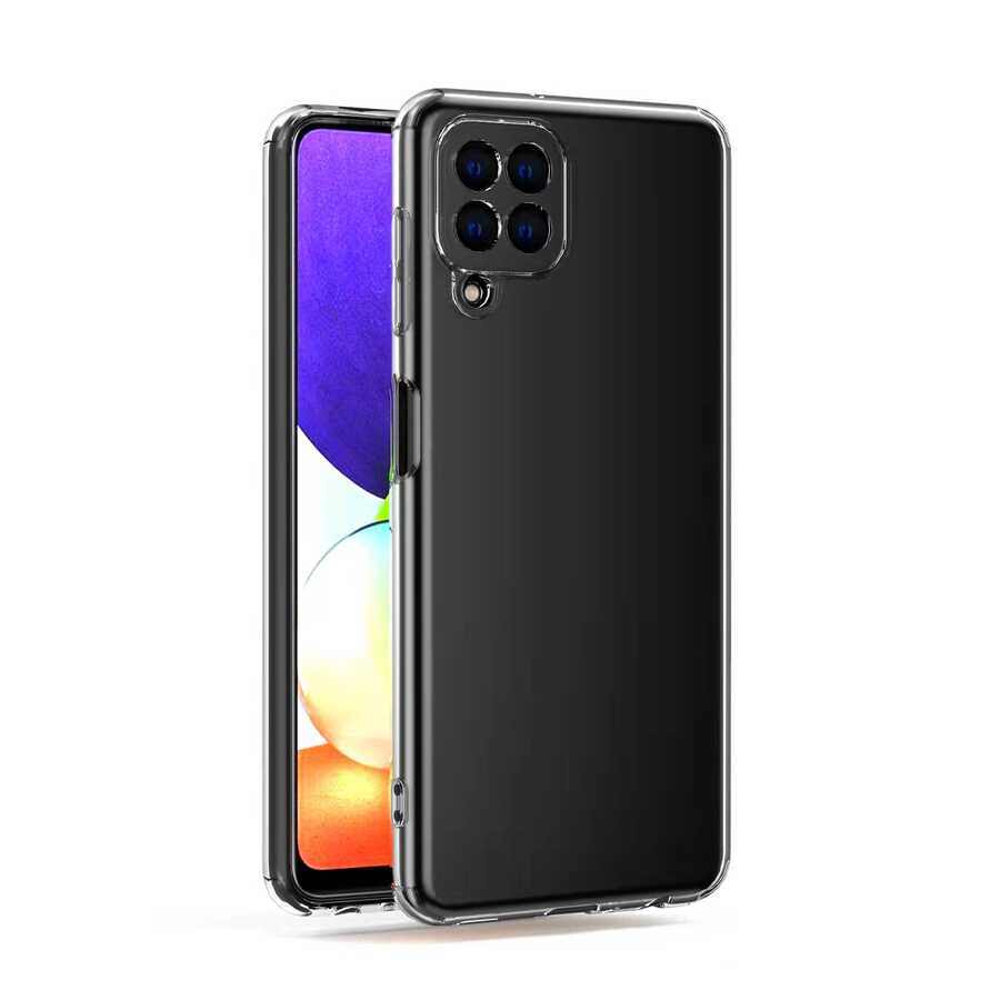 Galaxy M32 Kılıf Zore Kamera Korumalı Süper Silikon Kapak