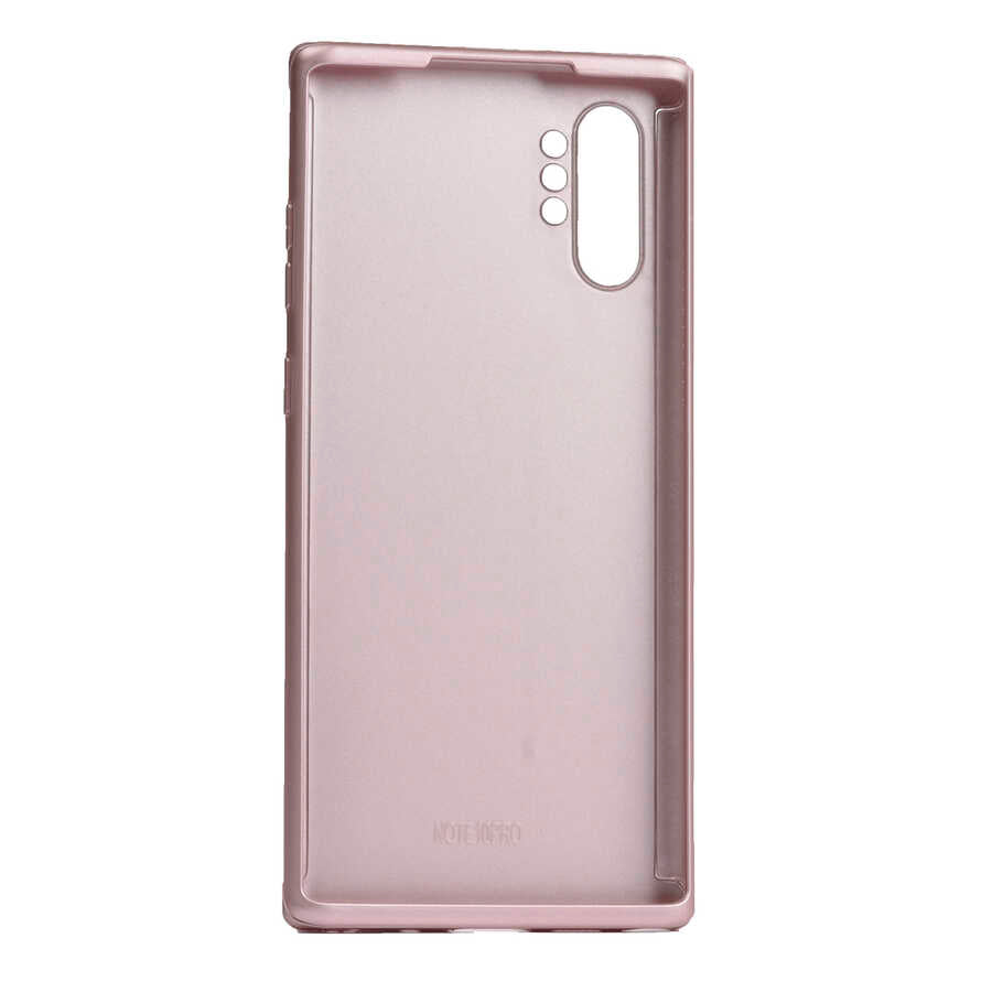 Galaxy Note 10 Plus Kılıf Zore 360 3 Parçalı Rubber Kapak