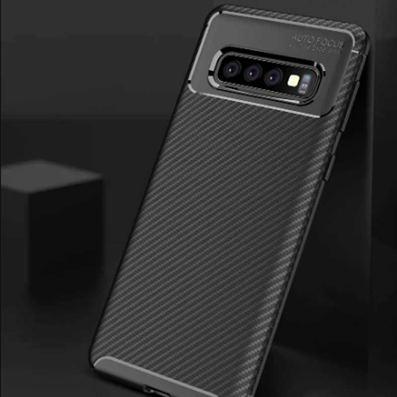 Galaxy S10 Kılıf Zore Negro Silikon Kapak