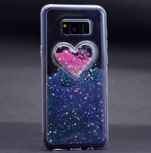 Galaxy S8 Plus Kılıf Zore Kalpli Silikon