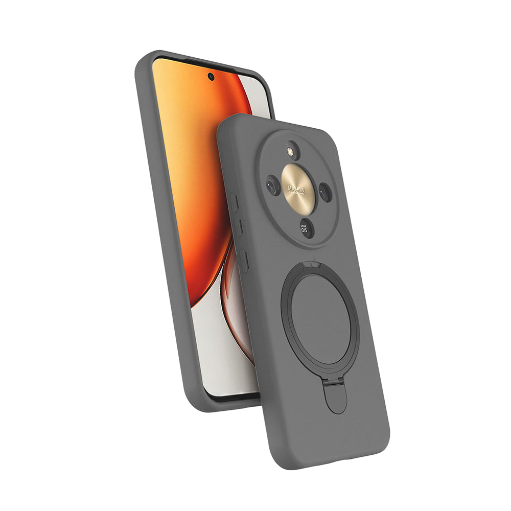 Honor Magic 8 Lite 5G Case Zore Samara Cover with M-safe Charging Feature and Stand