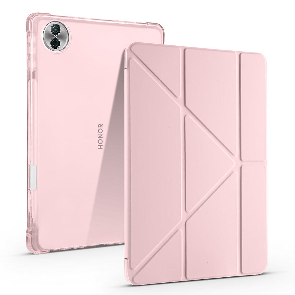 Honor Pad 10 12.1 Kılıf Zore Tri Folding Kalem Bölmeli Standlı Kılıf