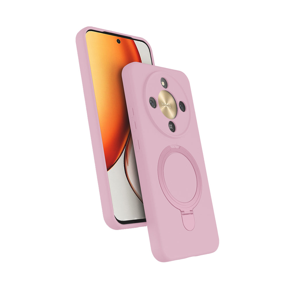 Honor X9D Case M-Safe Charging Feature with Stand Zore Samara Cover