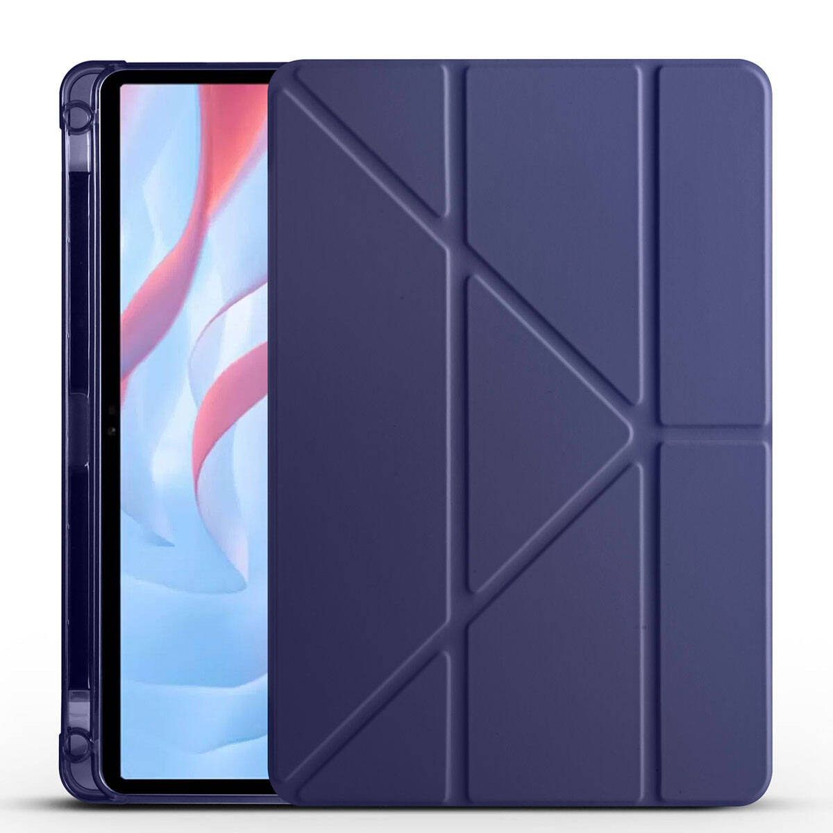 Huawei Honor Pad X8 Pro 11.5' Kılıf Zore Tri Folding Kalem Bölmeli Standlı Kılıf