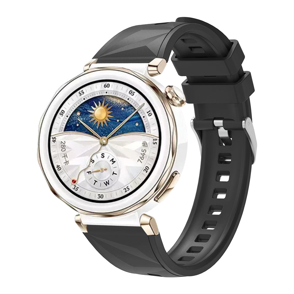 Huawei Watch GT 5 Pro 42mm Zore KRD-129 Silikon Kordon Strap Kayış