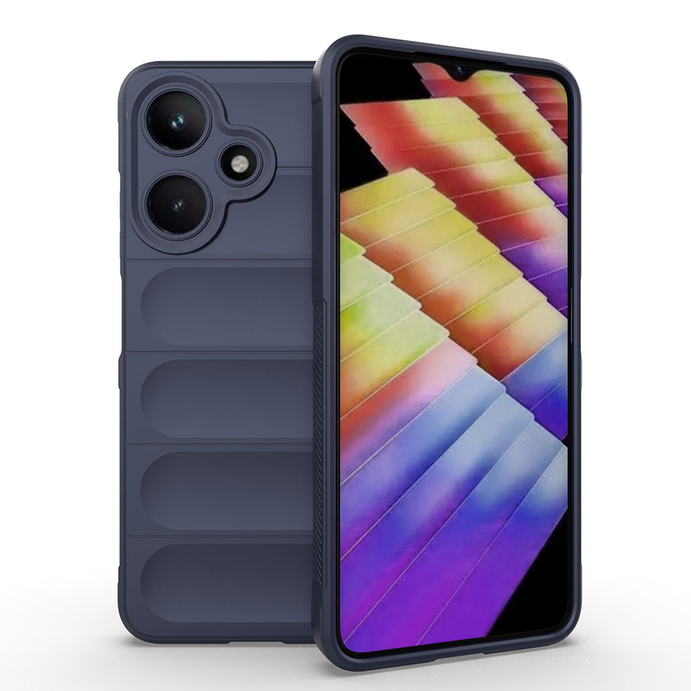 İnfinix Hot 30i Kılıf Esnek TPU Oyuklu Arka Yüzey Tasarımlı Zore Etnik Silikon Kapak