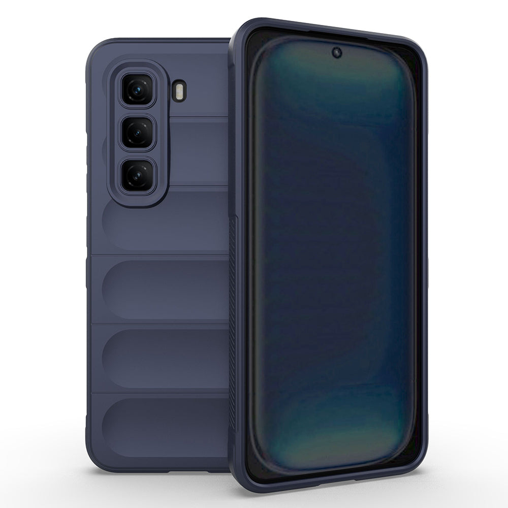 İnfinix Hot 50 Pro 4G Kılıf Esnek TPU Oyuklu Arka Yüzey Tasarımlı Zore Etnik Silikon Kapak