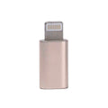 iPhone 7-8 İçin Zore Metal 01 5'li Lightning Dönüştürücü Set