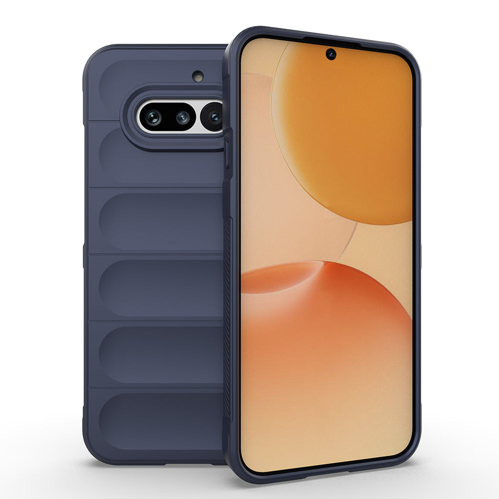 Nothing Phone 4A Kılıf Esnek TPU Oyuklu Arka Yüzey Tasarımlı Zore Etnik Silikon Kapak