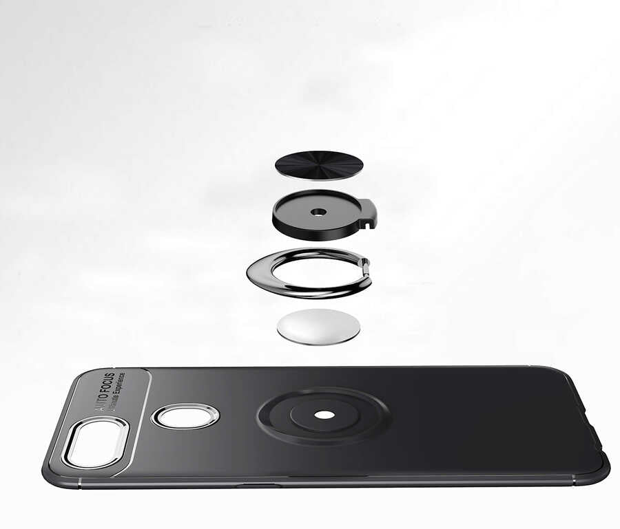 Oppo A12 Kılıf Zore Ravel Silikon Kapak