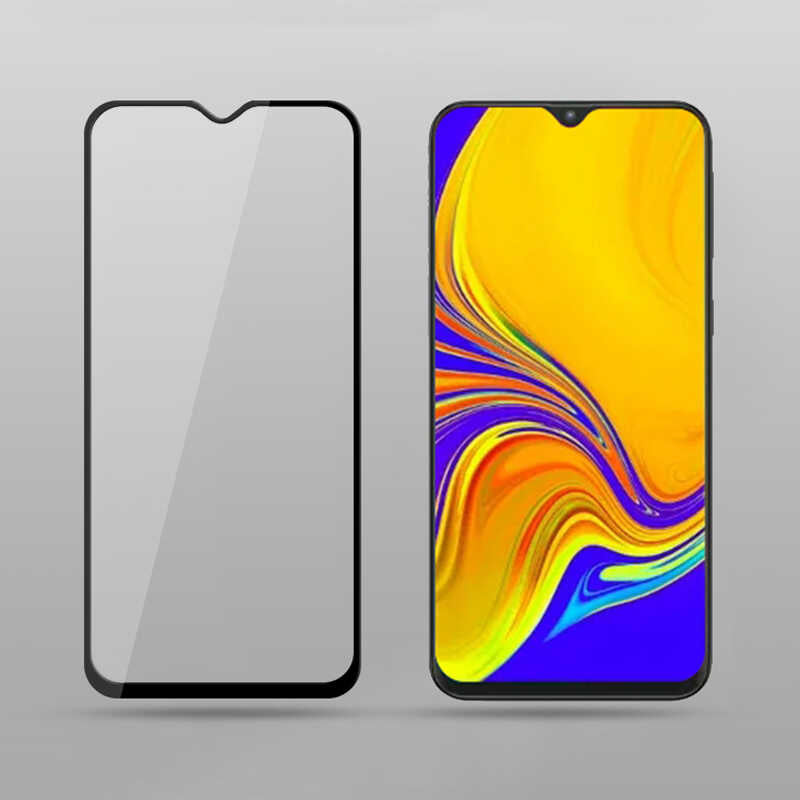Oppo A12 Zore Kenarları Kırılmaya Dayanıklı Cam Ekran Koruyucu