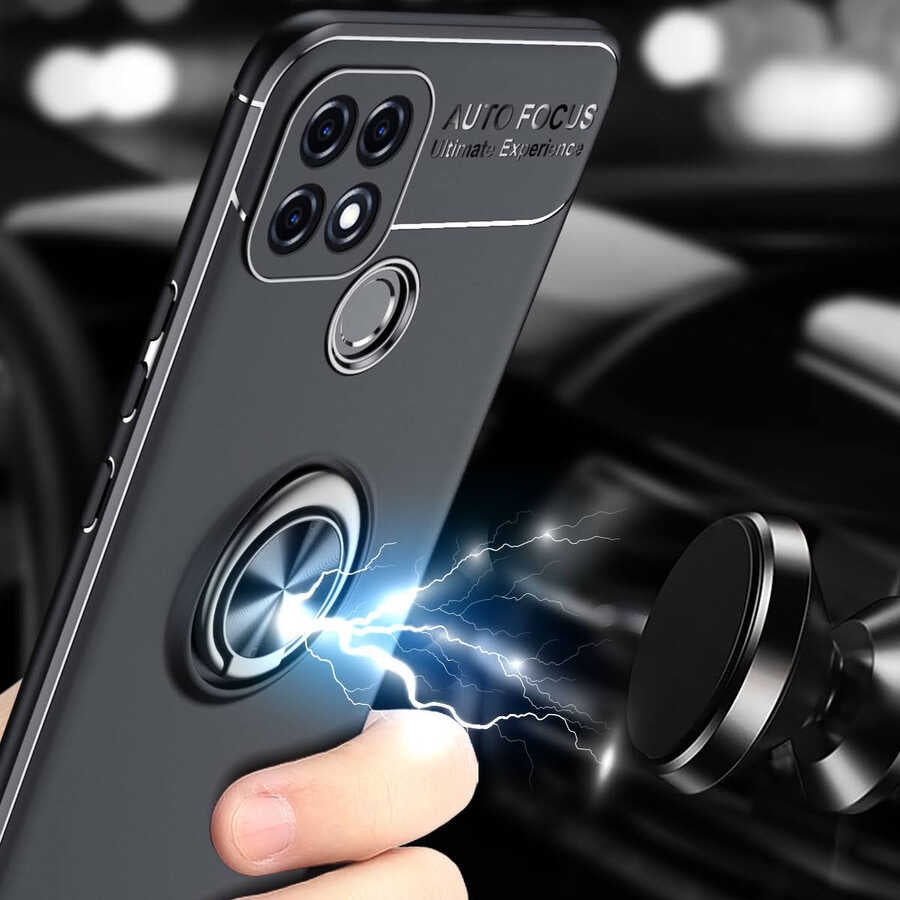 Oppo A15 Kılıf Zore Ravel Silikon Kapak