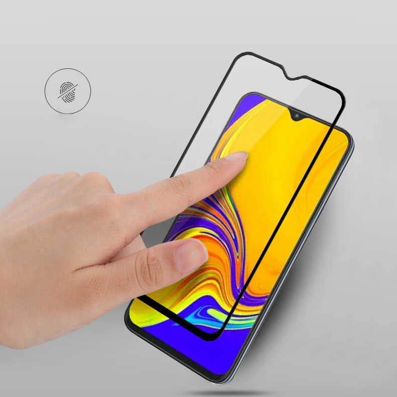 Oppo A15S Zore Kenarları Kırılmaya Dayanıklı Cam Ekran Koruyucu