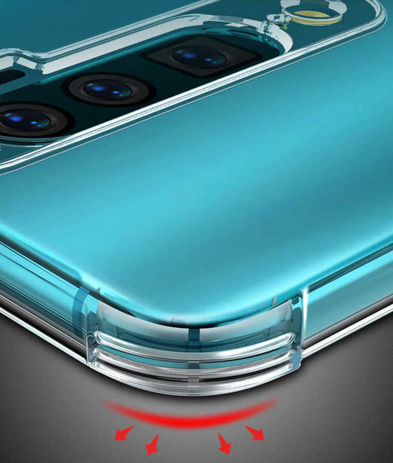 Oppo A5 2020 Kılıf Zore Nitro Anti Shock Silikon