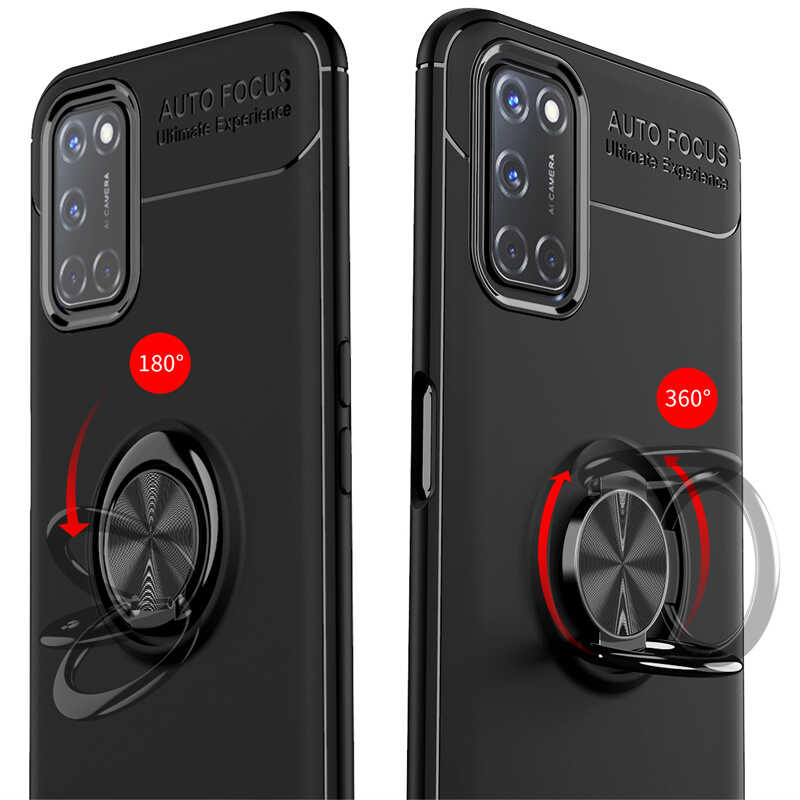 Oppo A52 Kılıf Zore Ravel Silikon Kapak