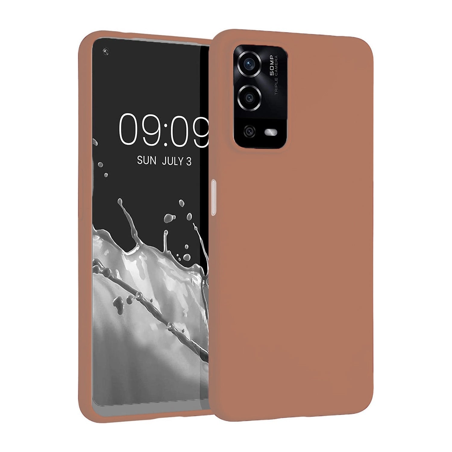 Oppo A55 4G Kılıf Zore Premier Silikon Kapak