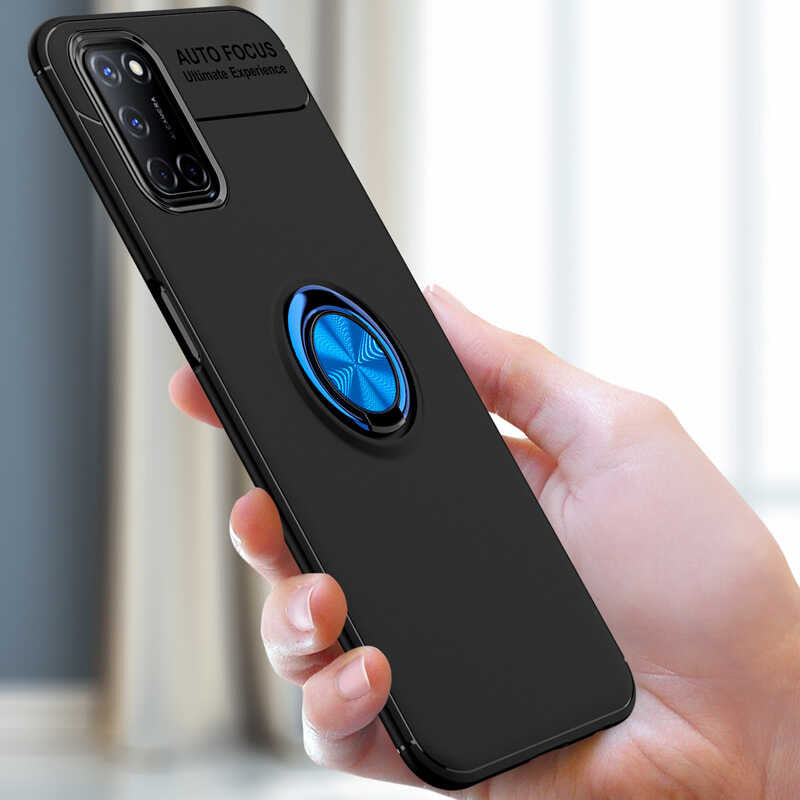 Oppo A72 Kılıf Zore Ravel Silikon Kapak