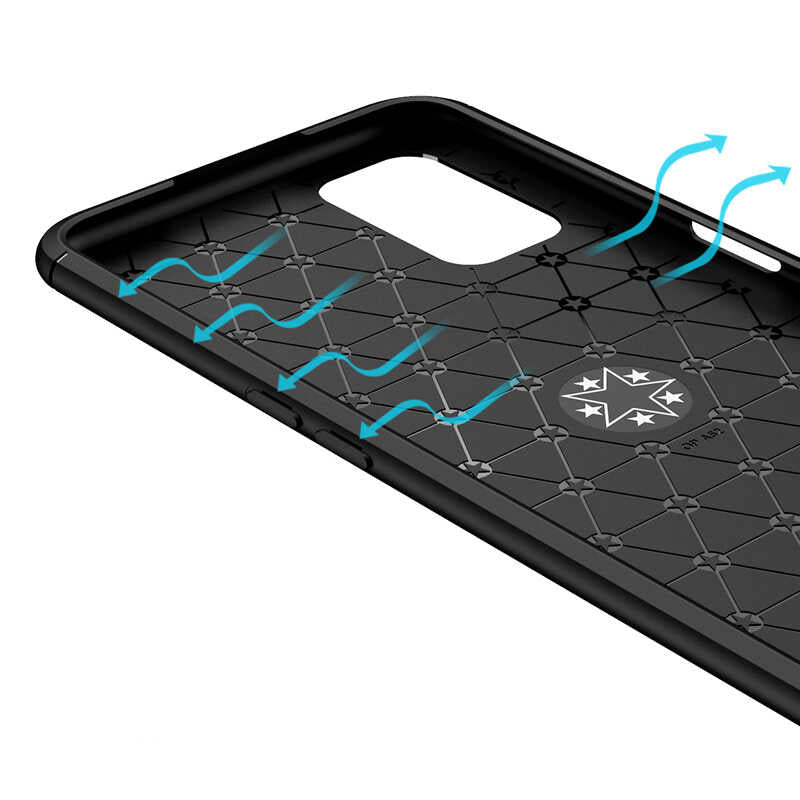 Oppo A72 Kılıf Zore Ravel Silikon Kapak