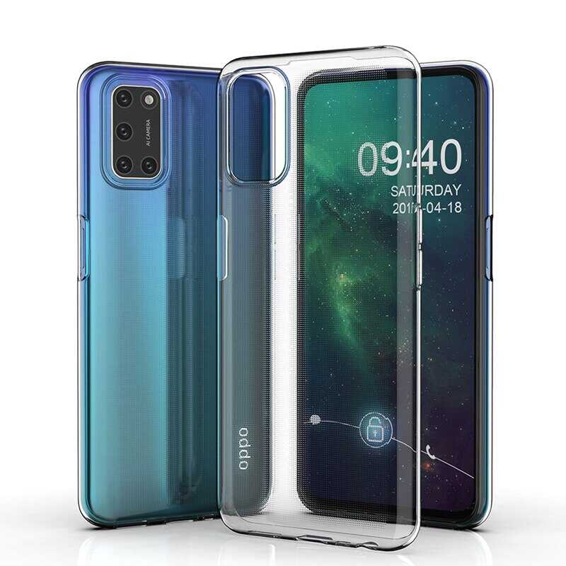 Oppo A92 Kılıf Zore Süper Silikon Kapak