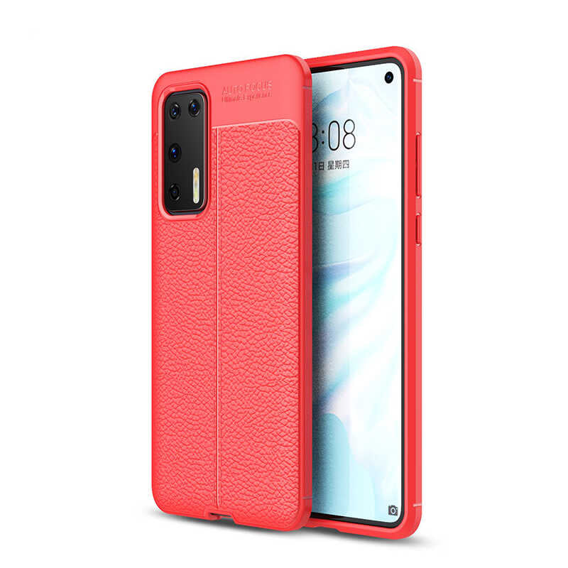 Huawei P40 Kılıf Zore Niss Silikon Kapak