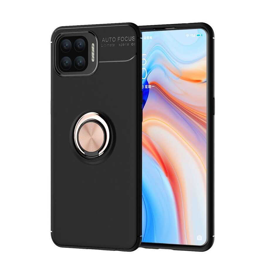 Oppo Reno 4 Lite Kılıf Zore Ravel Silikon Kapak