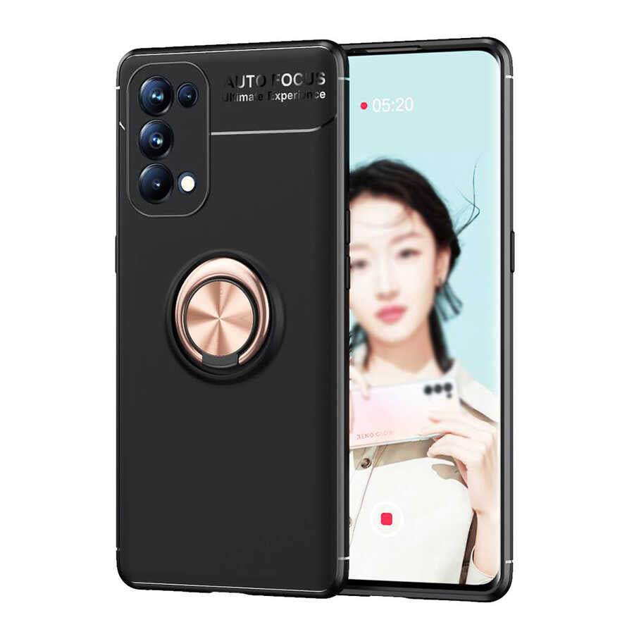 Oppo Reno 5 Pro 5G Kılıf Zore Ravel Silikon Kapak