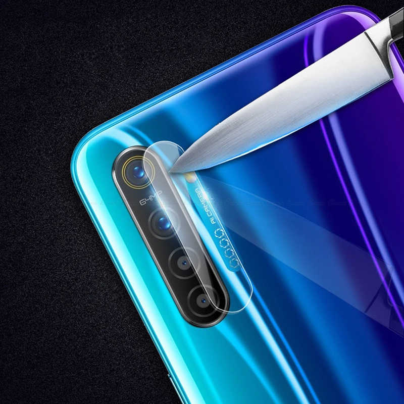 Realme 5 Pro Zore Kamera Lens Koruyucu Cam Filmi