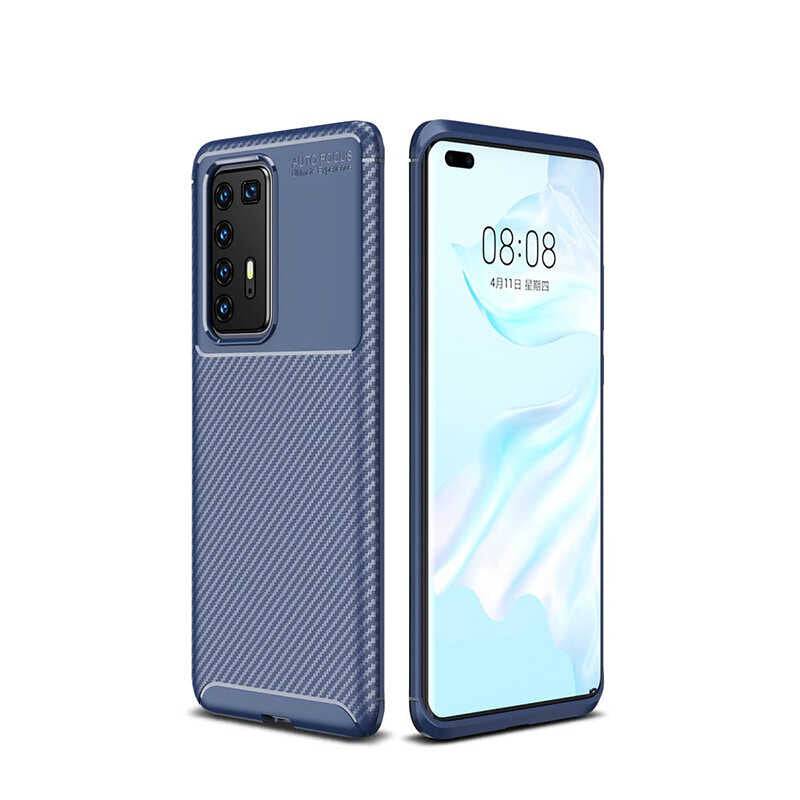 Huawei P40 Pro Kılıf Zore Negro Silikon Kapak