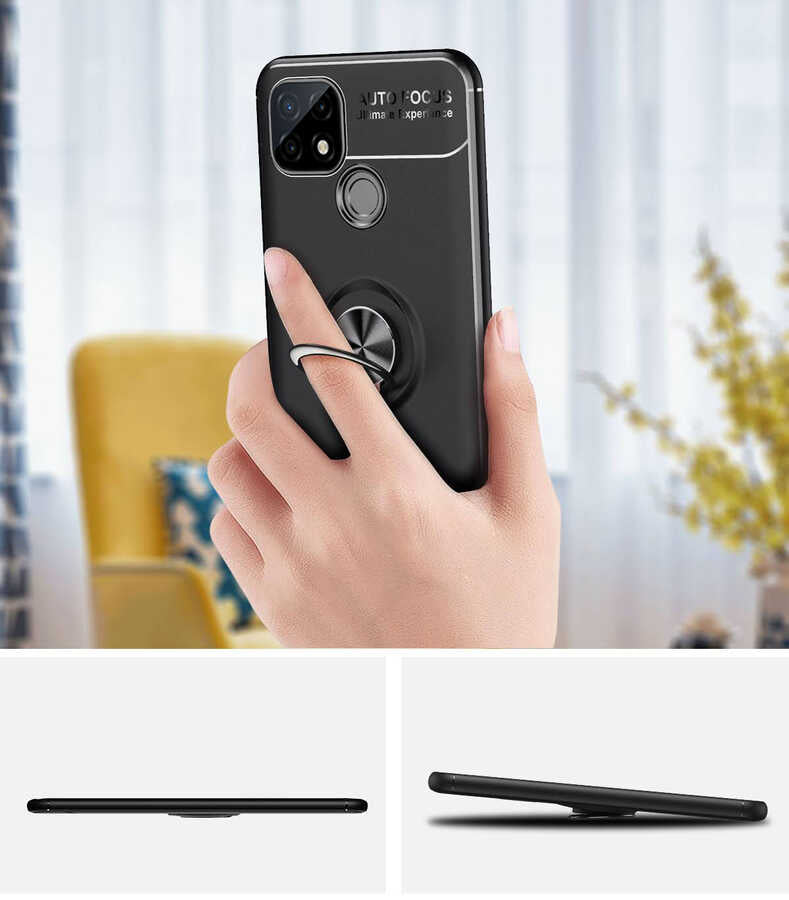 Realme C25 Kılıf Zore Ravel Silikon Kapak