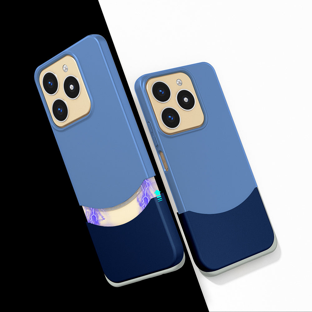 Realme C61 Kılıf Mıknatıslı Zore Duble Kapak