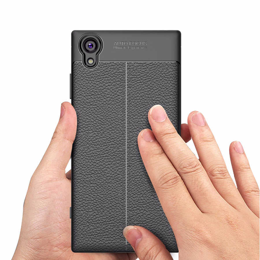 Sony Xperia XA1 Plus Kılıf Zore Niss Silikon Kapak
