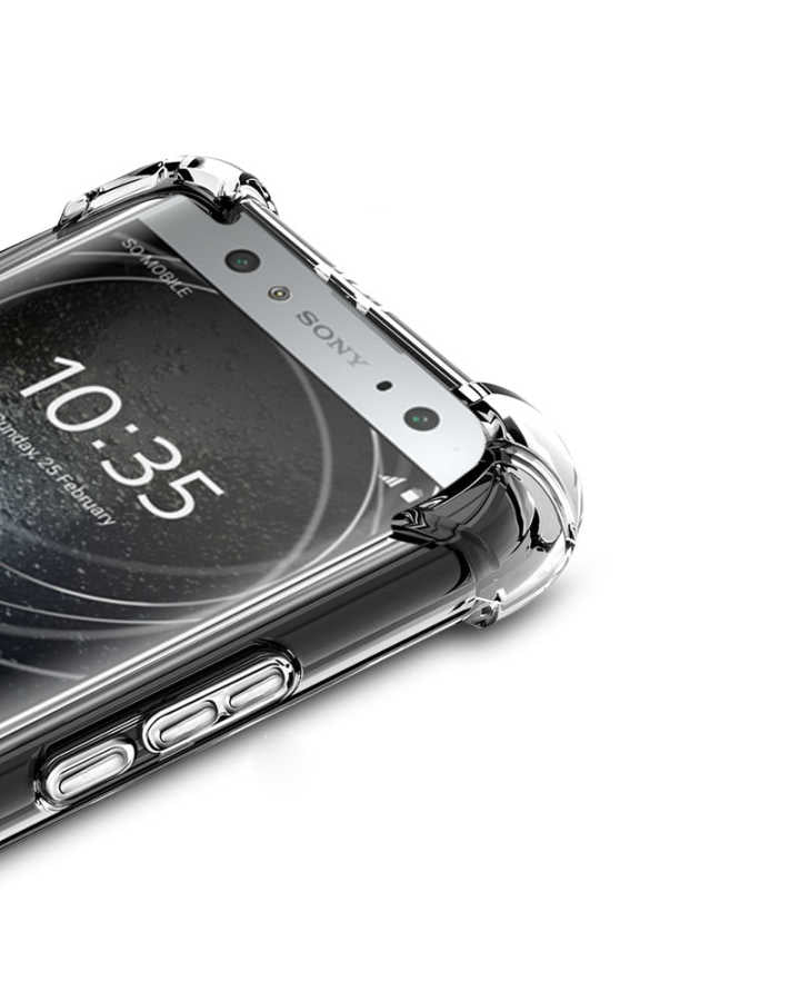 Sony Xperia XA2 Kılıf Zore Nitro Anti Shock Silikon