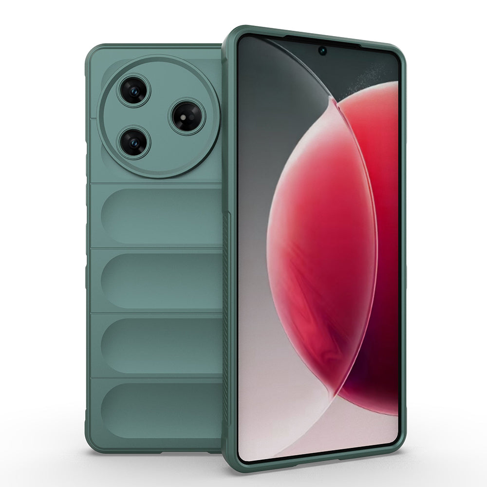 Tecno Camon 30 Pro 5G Kılıf Esnek TPU Oyuklu Arka Yüzey Tasarımlı Zore Etnik Silikon Kapak