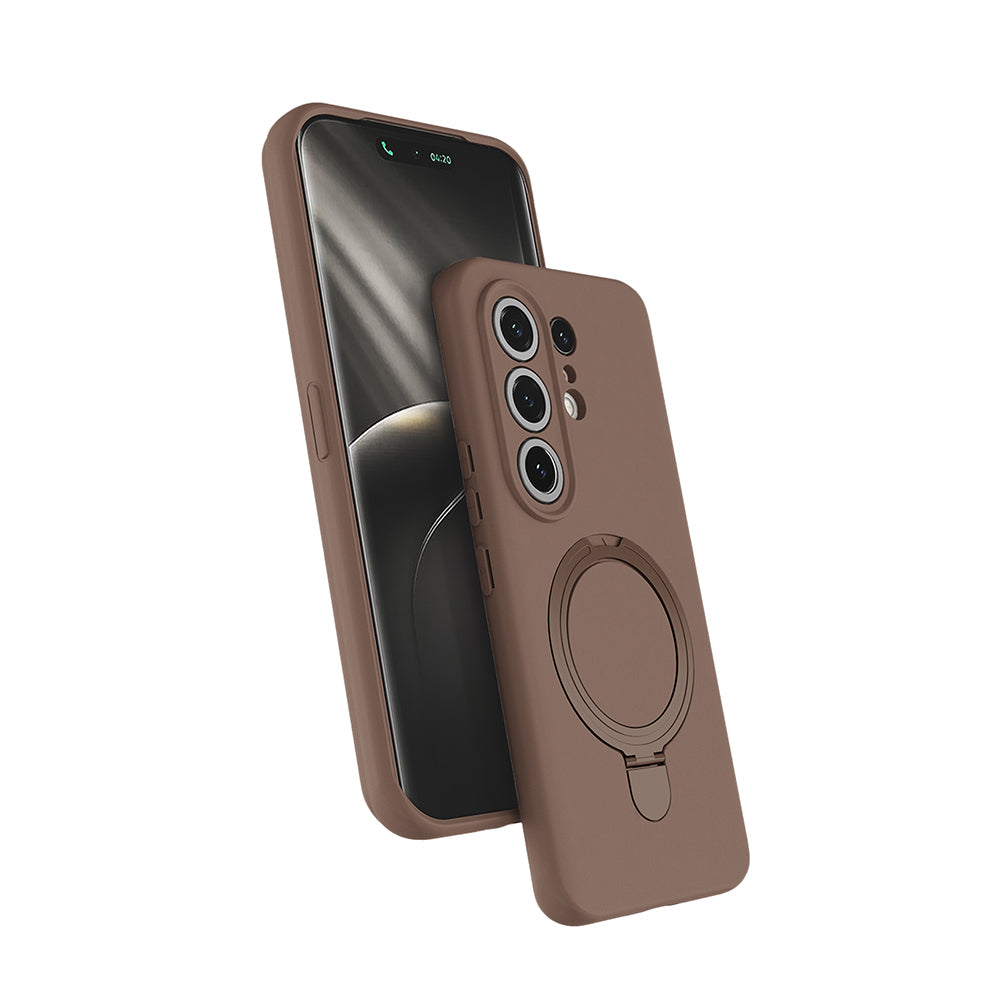 Tecno Camon 50 Pro Kılıf M-safe Şarj Özellikli Standlı Zore Samara Kapak