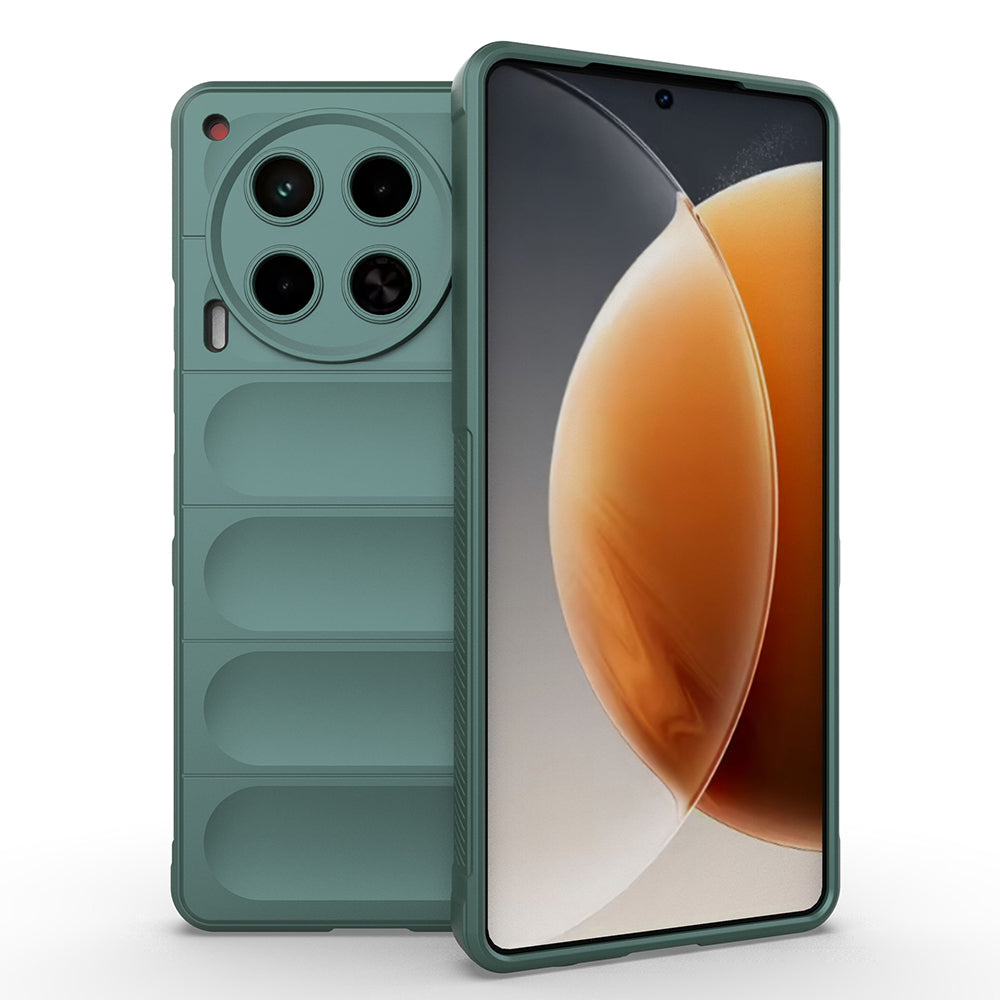 Tecno Spark 30 4G Kılıf Esnek TPU Oyuklu Arka Yüzey Tasarımlı Zore Etnik Silikon Kapak