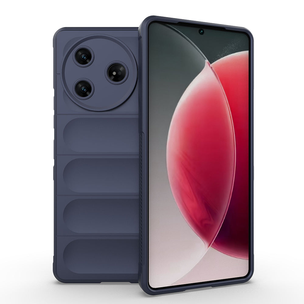 Tecno Spark 30 Pro Kılıf Esnek TPU Oyuklu Arka Yüzey Tasarımlı Zore Etnik Silikon Kapak