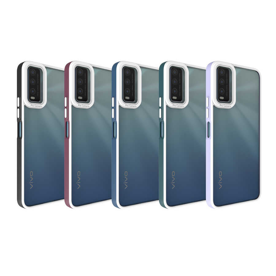 Vivo Y20 Kılıf Zore Mima Kapak